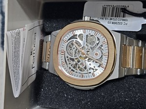 FERRUCCİ OTOMATİK MEKANİZMA ÇELİK KASA KORDON SU GEÇİRME ERKEK SAAT vitrin resim
